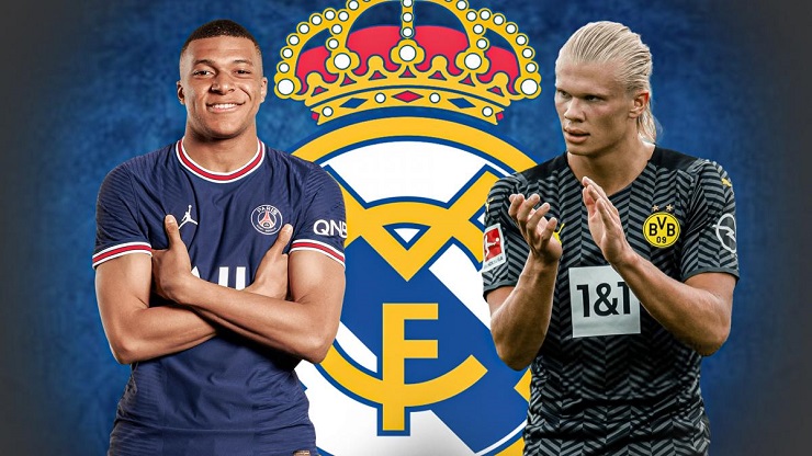 Real Madrid chiêu mộ Erling Haaland và Mbappe cùng lúc 