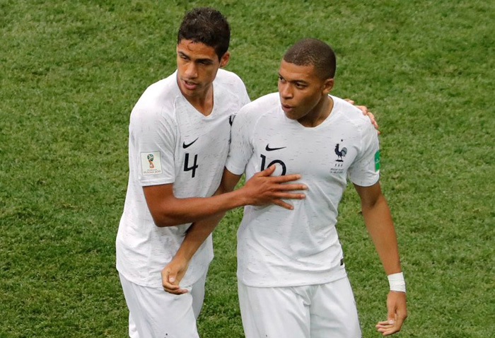 Varane Mbappe