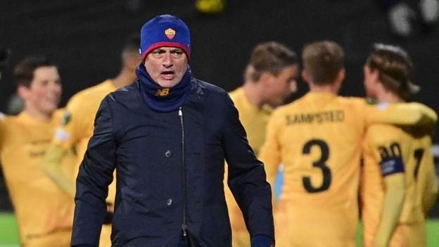 Bodo/Glimt 6-1 Roma, Jose Mourinho lần đầu tiên nhận 6 bàn thua trong 1 trận