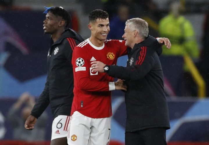 Man United 2-1 Villarreal Cristiano Ronaldo - Ole Gunnar Solskjaer