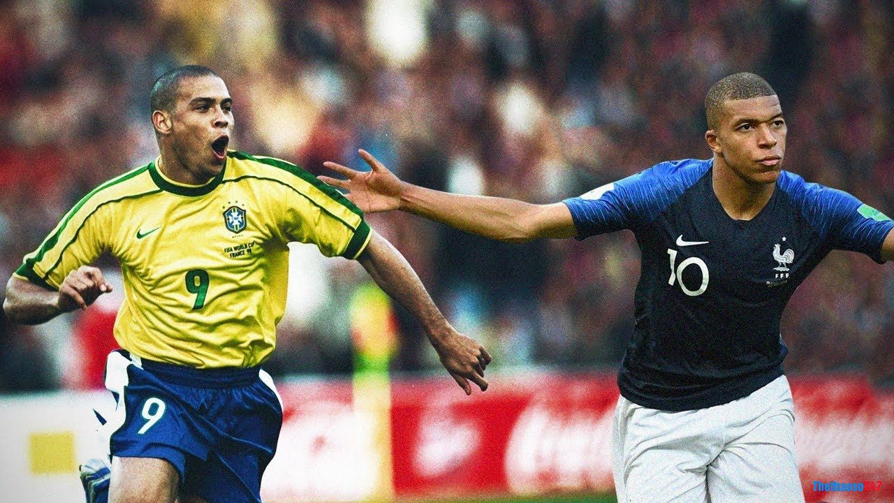 Ronaldo Nazario và Mbappe
