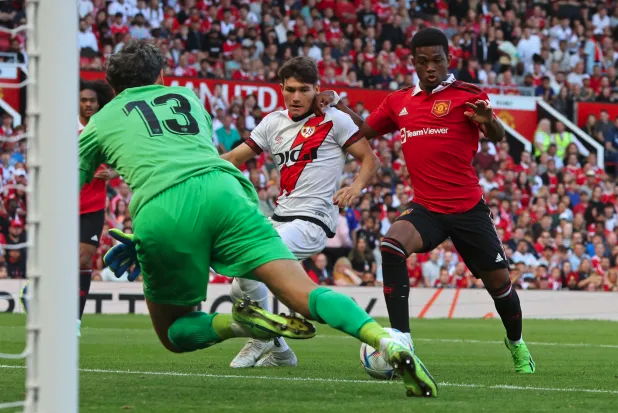 Tài năng trẻ Amad là cầu thủ duy nhất ghi bàn cho Man United trong trận đấu này Tài năng trẻ Amad là cầu thủ duy nhất ghi bàn cho Man United trong trận đấu này