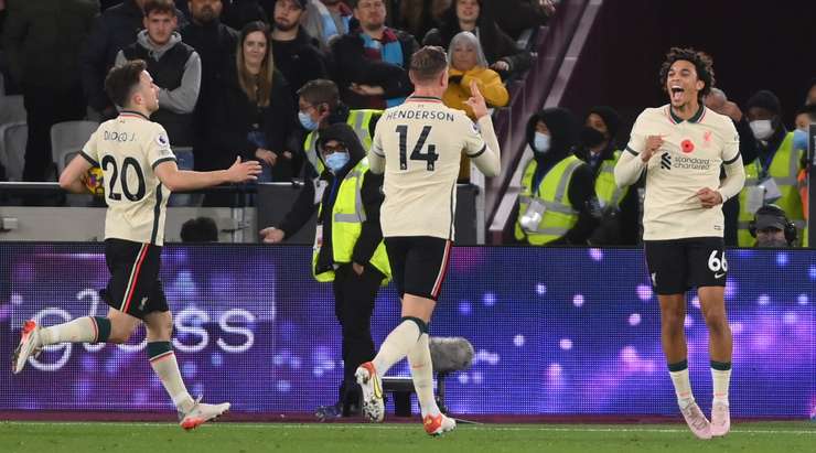 Kết quả West Ham vs Liverpool