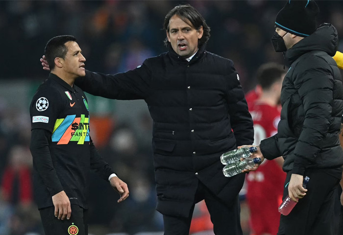 Simone Inzaghi và Sanchez