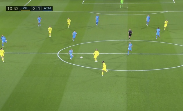 Angel Correa ghi bàn từ khoảng cách 45,72m cho Atletico Madrid 