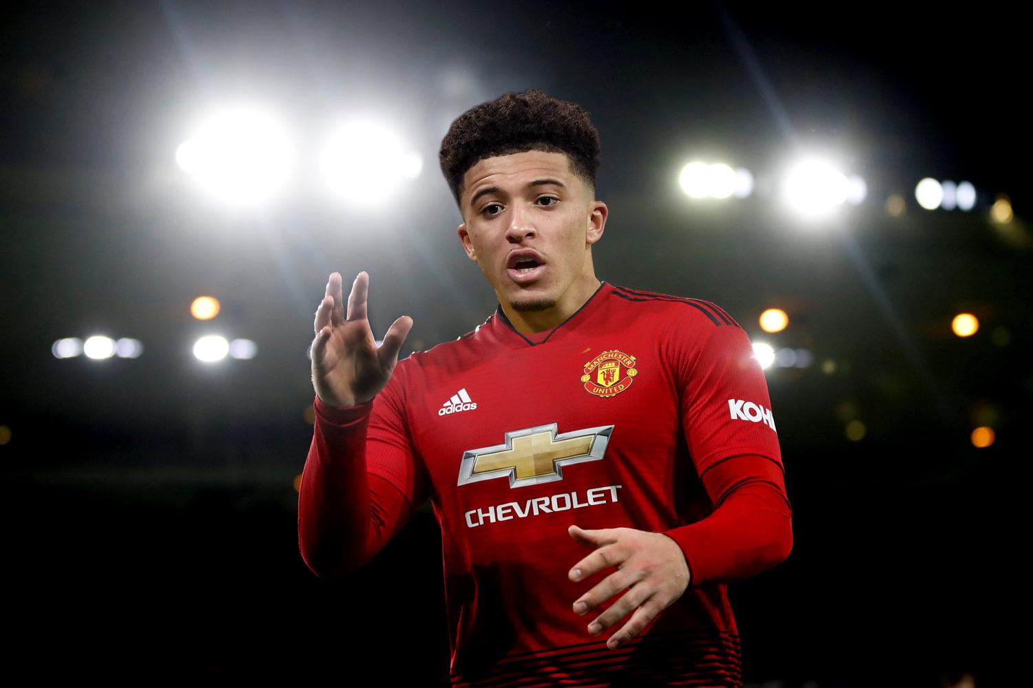 Jadon Sancho Man United Jadon Sancho Man United