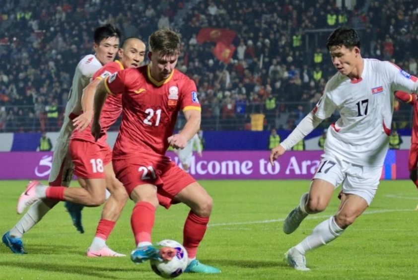 ĐT Triều Tiên gục ngã trước Kyrgyzstan tại Vòng loại World Cup 2026
