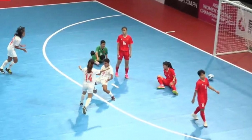 ĐT Futsal Nữ Việt Nam Rung Lưới Myanmar 5-2 Để Khởi Đầu Giải Futsal Đông Nam Á 2024