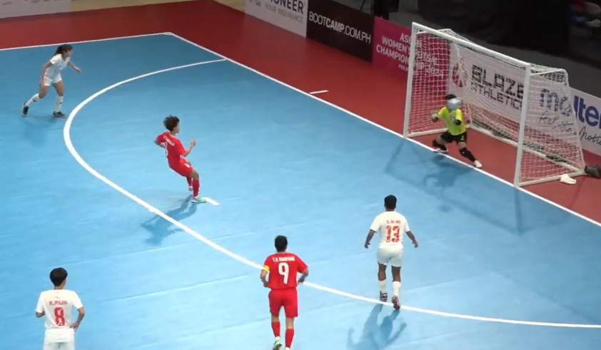 ĐT Futsal Nữ Việt Nam Rung Lưới Myanmar 5-2 Để Khởi Đầu Giải Futsal Đông Nam Á 2024