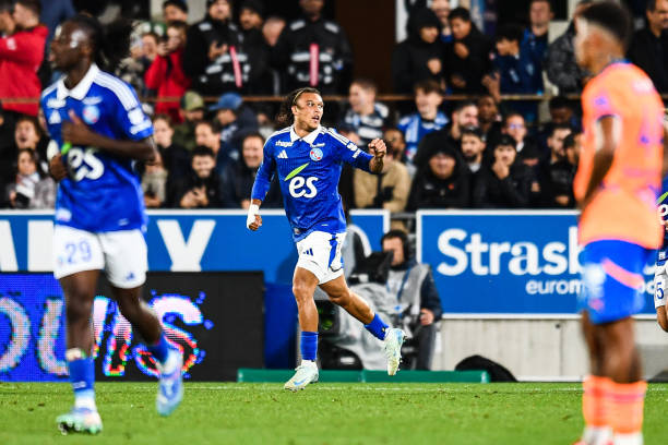 Strasbourg bất ngờ đánh bại Olympique Marseille với bàn thắng duy nhất của Diego Moreira
