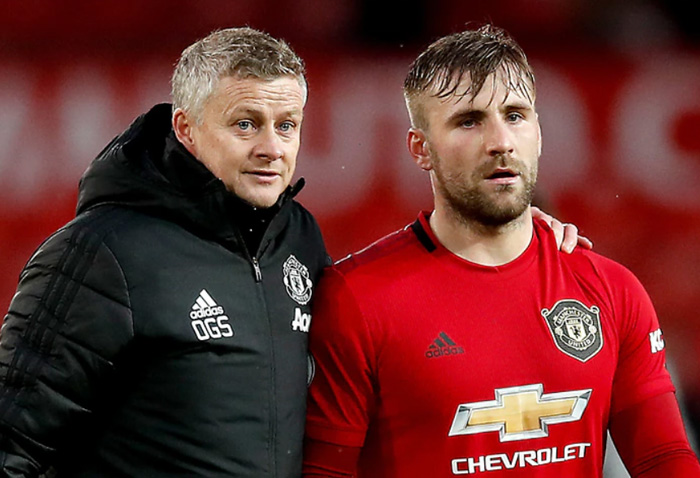 Solskjaer luke Shaw
