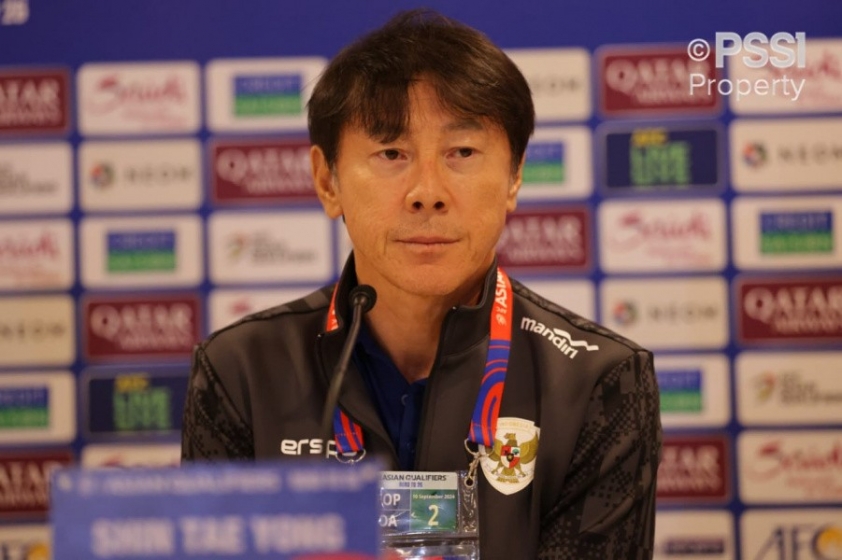 HLV Shin Tae Yong Đầy Niềm Tin Về Khả Năng Đi Tiếp của Đội Tuyển Indonesia tại Vòng Loại World Cup