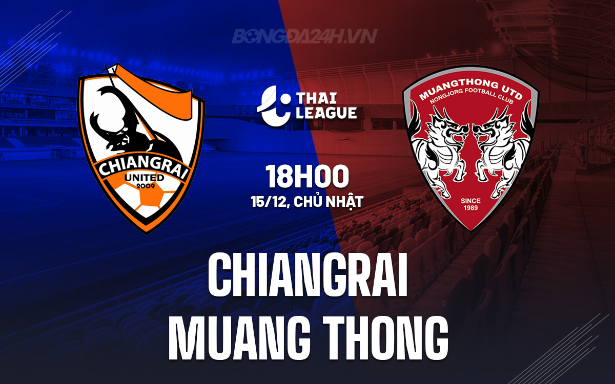 Chiangrai United Đối Đầu Muang Thong United Trong Một Cuộc Chiến Vô Cùng Khó Khăn