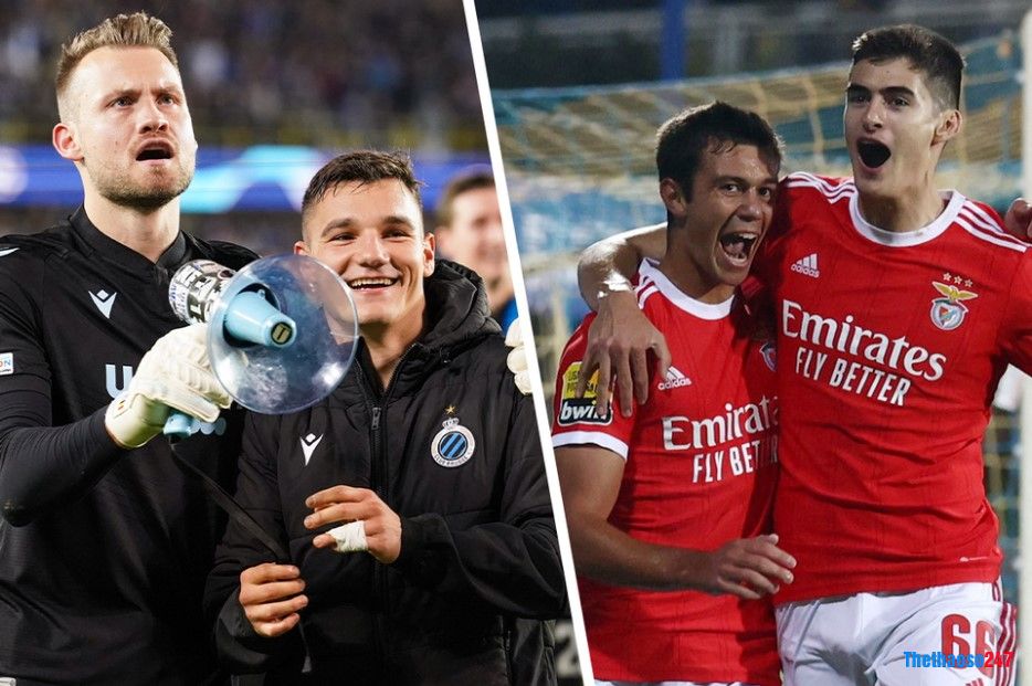 Soi kèo Club Brugge vs Benfica, Champions League Soi kèo Club Brugge vs Benfica