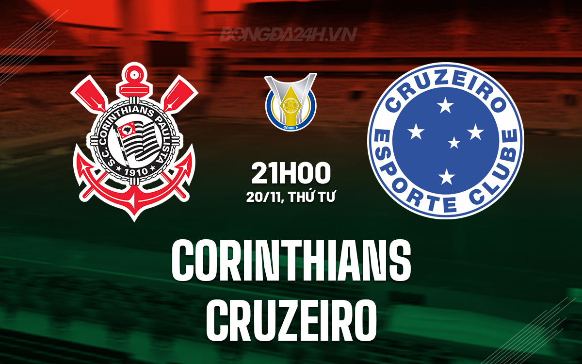 Corinthians tìm kiếm chiến thắng trên sân nhà để tiếp tục bám đuổi suất dự Copa Sudamericana