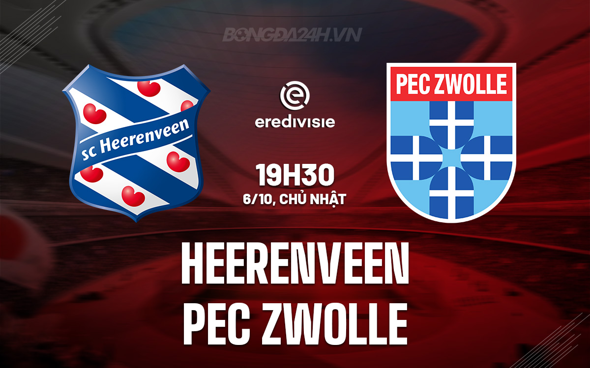 Robin Van Persie đối mặt với thách thức tại Heerenveen trong cuộc chạm trán PEC Zwolle