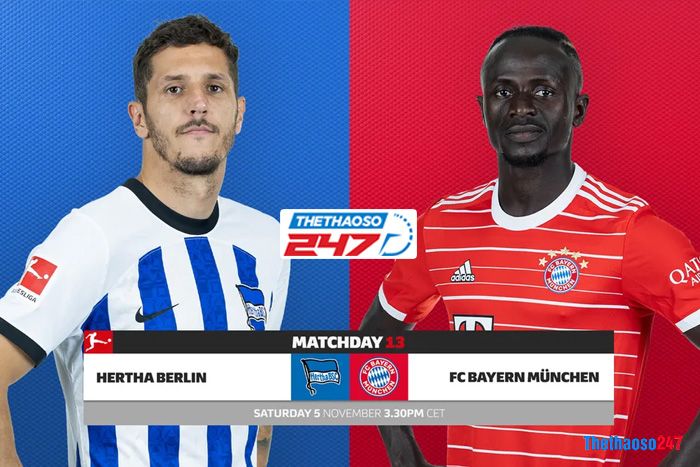 Soi kèo Hertha Berlin vs Bayern Munich Soi kèo Hertha Berlin vs Bayern Munich
