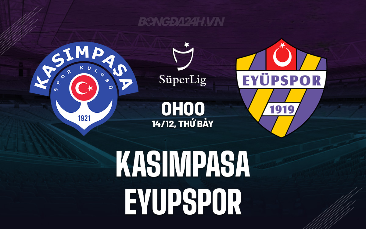 Trận Chiến Cân Sức Ở Super Lig Kasimpasa Đối Đầu Với Eyupspor Đầy Uy Lực