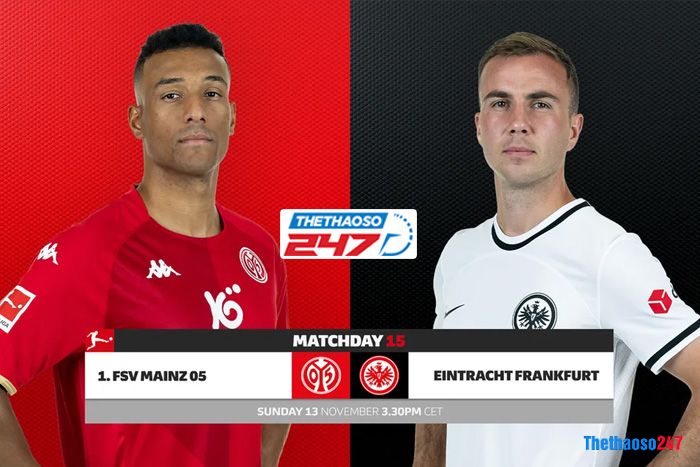 Soi kèo Mainz 05 vs Frankfurt Soi kèo Mainz 05 vs Frankfurt