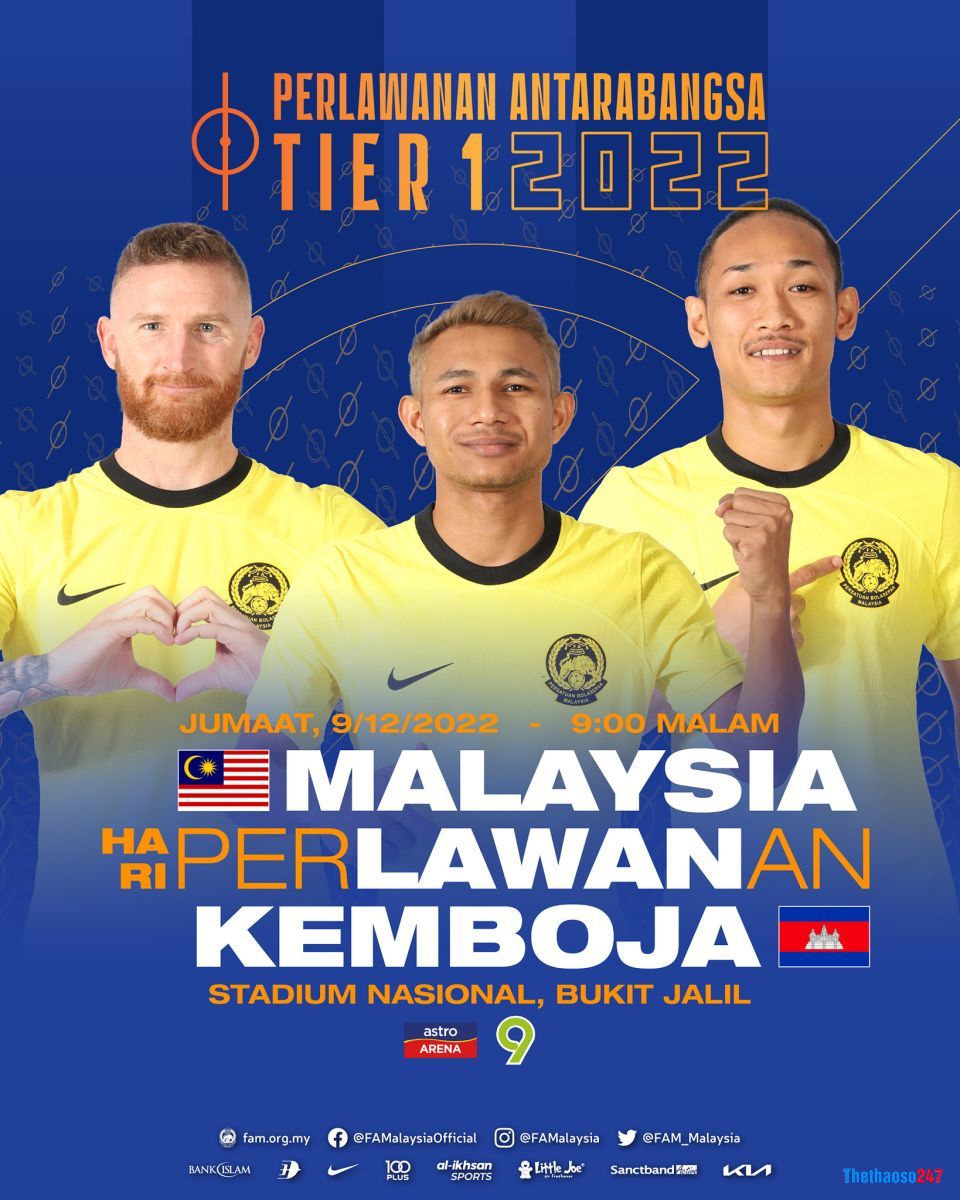Soi kèo Malaysia vs Campuchia Soi kèo Malaysia vs Campuchia