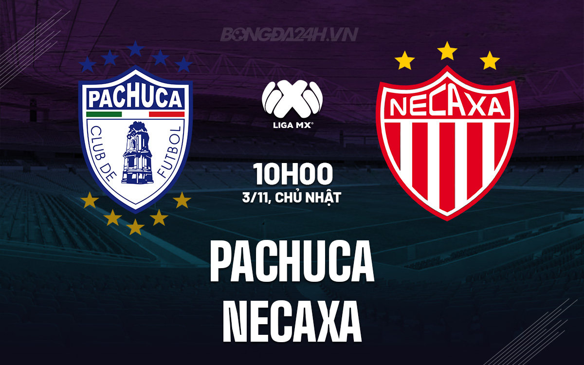 Pachuca và Necaxa bế tắc trong trận đấu không điểm sáng