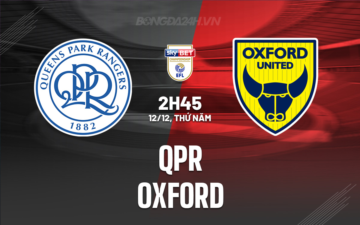 QPR sẵn sàng giành chiến thắng liên tiếp trước Oxford đang gặp khó khăn trên sân khách