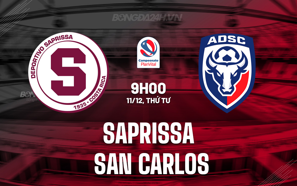 Saprissa hướng đến chiến thắng trên sân nhà trước San Carlos để giành vé vào chung kết