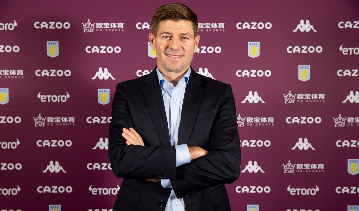 Steven Gerrard Aston Villa