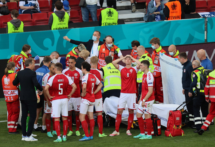 Sự chuyên nghiệp đội ngũ y tế tại giải Euro 2020 Sự chuyên nghiệp đội ngũ y tế tại giải Euro 2020