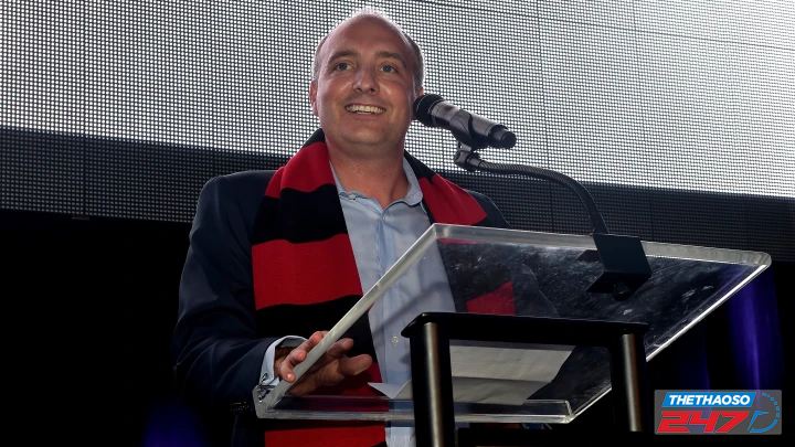 Ông Darren Eales - Giám đốc điều hành Newcastle United Ông Darren Eales - Giám đốc điều hành Newcastle United