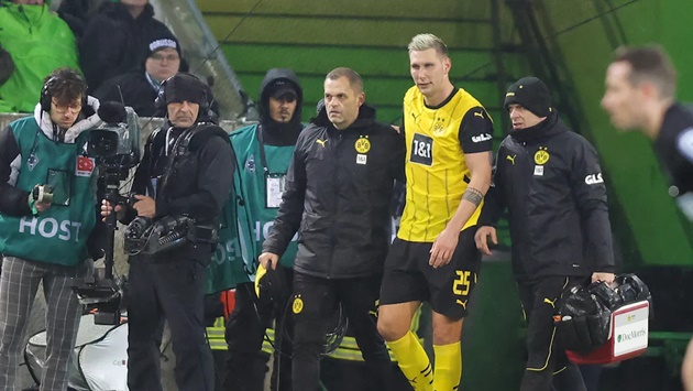 Dortmund đối mặt với cơn ác mộng chấn thương trước thềm đại chiến với Barcelona