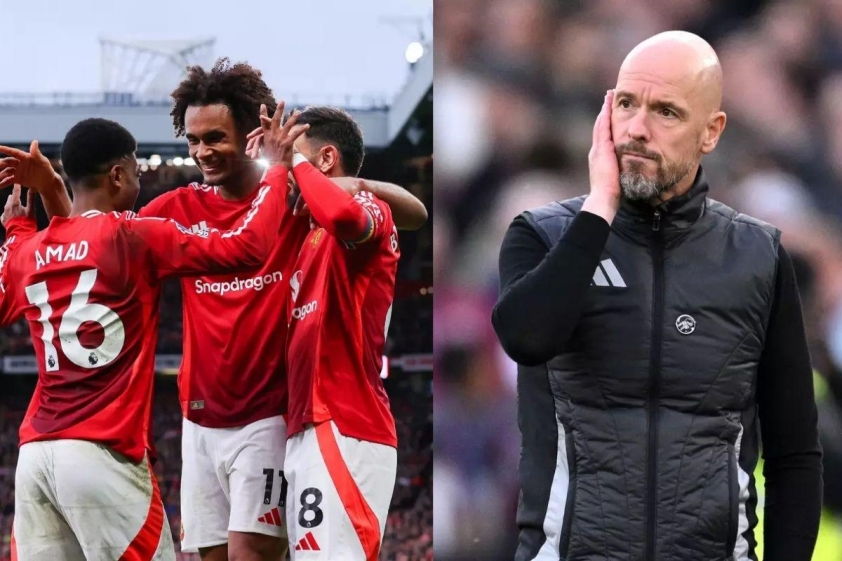 Chiến thắng ấn tượng của Man United làm lu mờ sai lầm trong quá khứ của Ten Hag với Amad Diallo