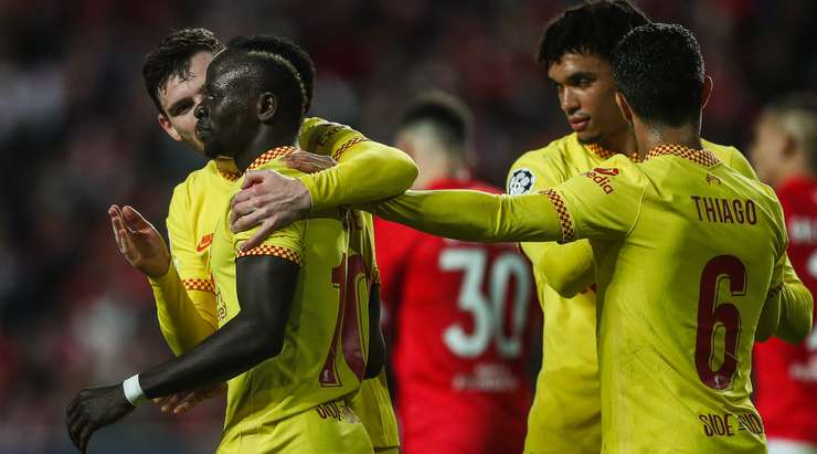 Kết quả Benfica vs Liverpool tứ kết Champions League 