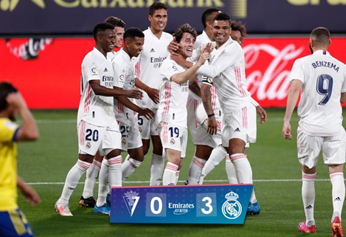 Real Madrid vs Cadiz