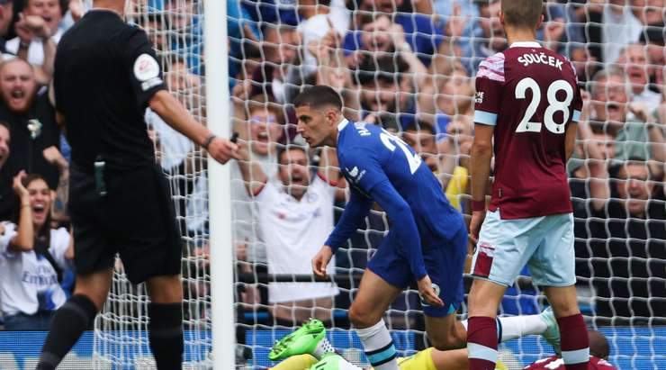 Chelsea 2-1 West Ham, Ben Chiwell