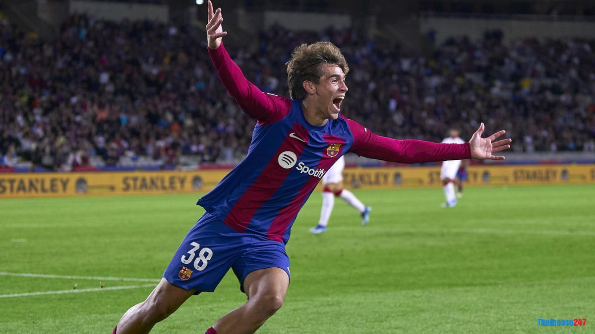 Marc Guiu ghi bàn thắng duy nhất giúp Barca đánh bại Ath Bilbao