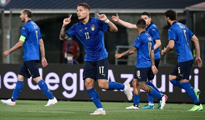 Tiền đạo đội tuyển Ý C. Immobile