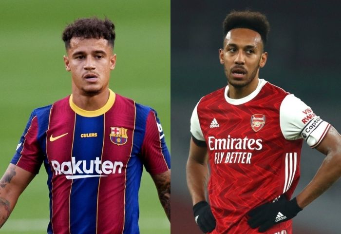 Barca đổi ngang Coutinho với Aubameyang của Arsenal Barca đổi ngang Coutinho với Aubameyang của Arsenal