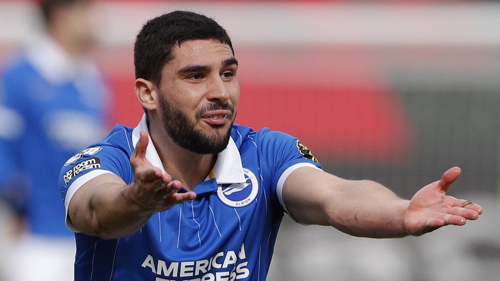 Neal Maupay, Brighton Everton đã xác định tiền đạo Neal Maupay của Brighton là mục tiêu chuyển nhượng của họ ở mùa hè năm nay