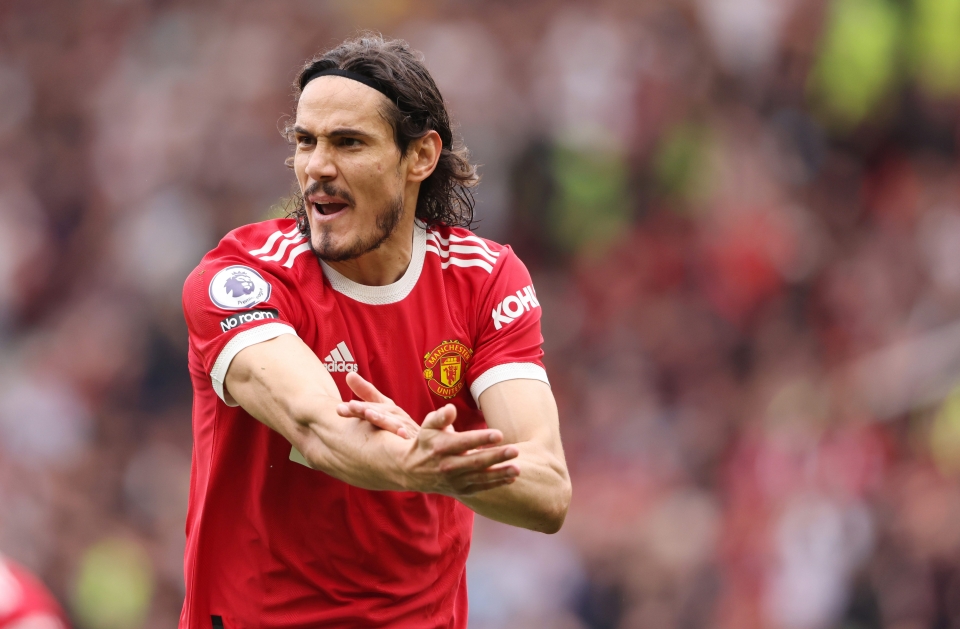 Edinson Cavani Man United 