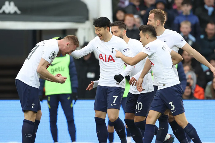 Son Heung-min, Kane, Kulusevski Son Heung-min, Kane, Kulusevski