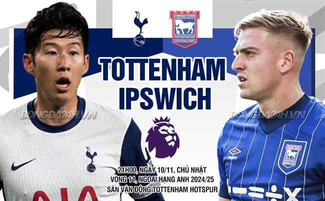 Tottenham Sẵn Sàng Đối Đầu Ipswich Trong Trận Chiến Thăng Hoa Tại Premier League