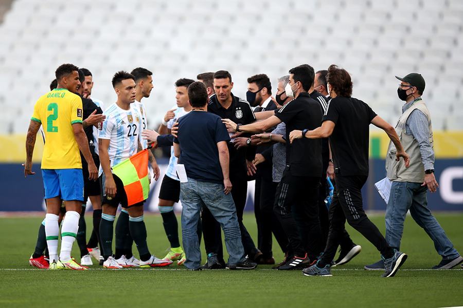 Trận đấu Brazil vs Argentina bị hủy