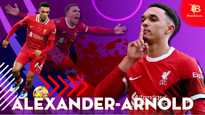 Trent Alexander-Arnold Hậu vệ huyền thoại phá kỷ lục kiến tạo tại Premier League