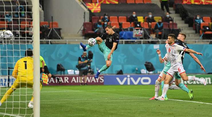 Kết quả Áo vs Macedonia