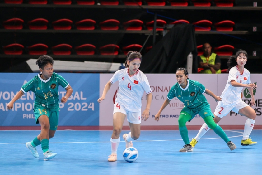 Hướng tới chung kết, ĐT futsal nữ Việt Nam tiếp tục hành trình tại Đông Nam Á