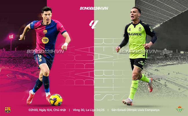 Phân tích trận đấu Barcelona vs Real Betis: Đại chiến giữa hai thế lực