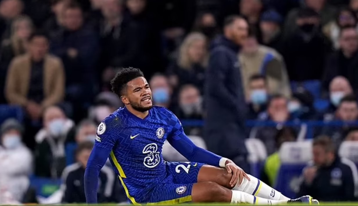 Reece James chấn thương 