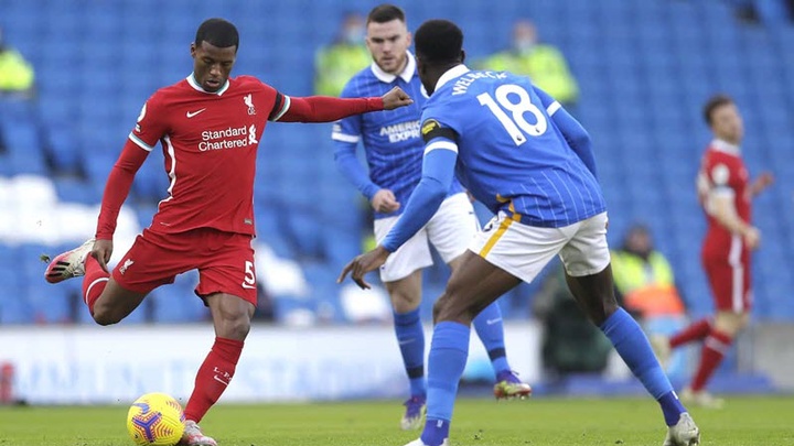 Trực tiếp Liverpool vs Brighton 