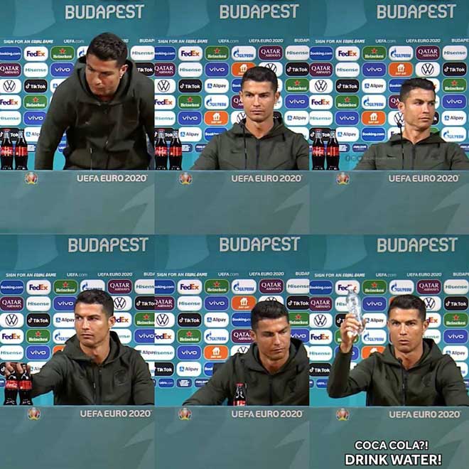 Ronaldo mắc sai lầm trong buổi họp báo Ronaldo mắc sai lầm trong buổi họp báo